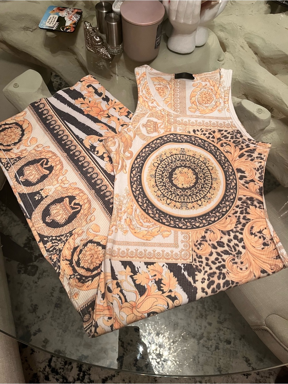 💛Versace style dress💛 sz s